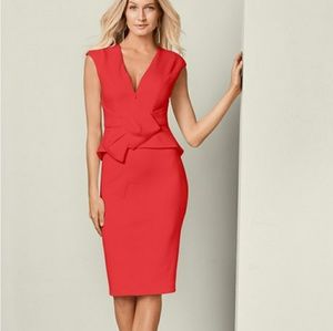 BOW DETAIL BODYCON DRESS